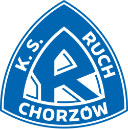 Herb klubu Ruch Chorzów — partner technologiczny LEGAION