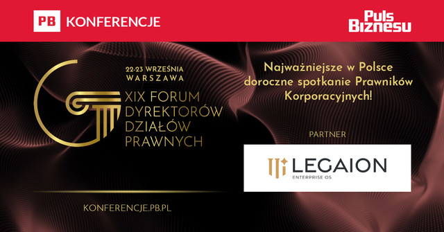 XIX Forum Dyrektorów Działów Prawnych 2026 — LEGAION Partner